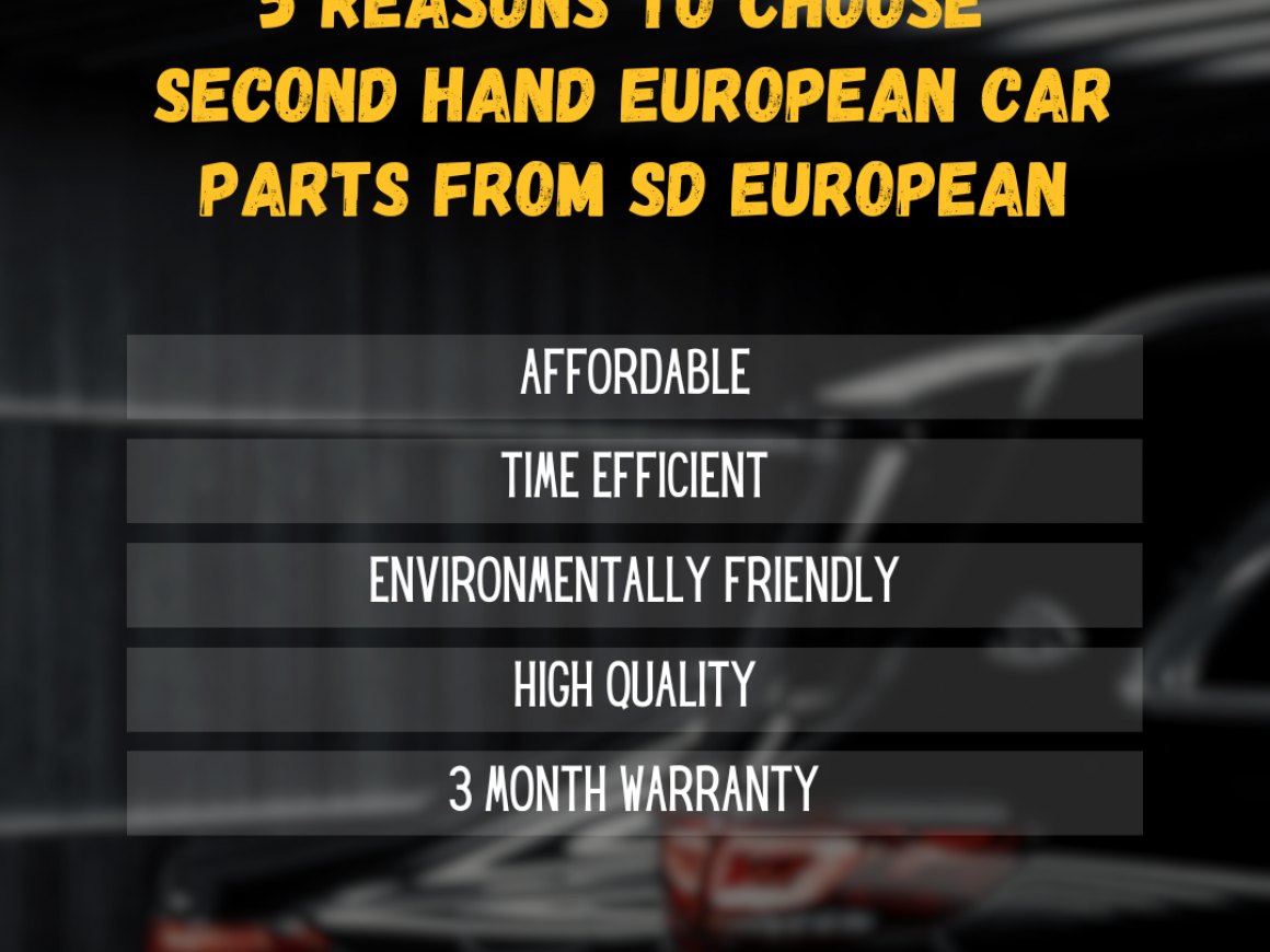 Is Your European Car in Need of Replacement Parts?