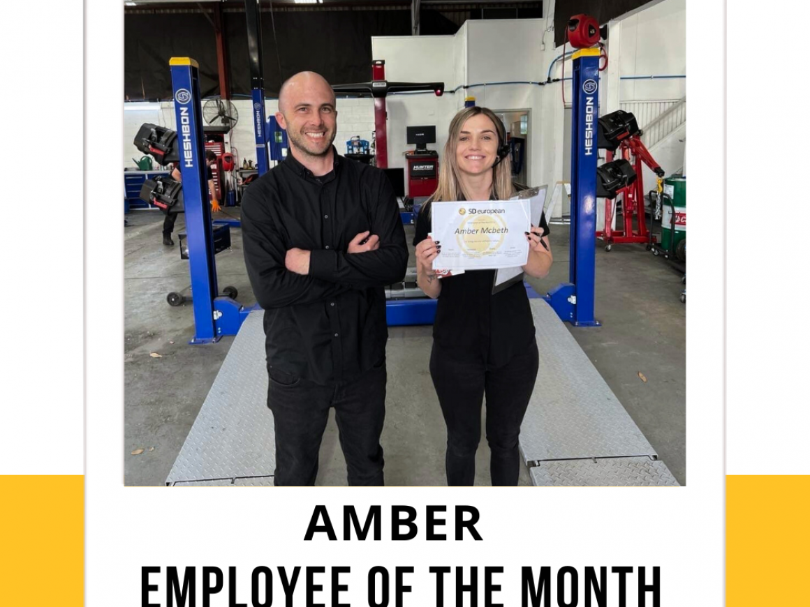 Employee of the month for March