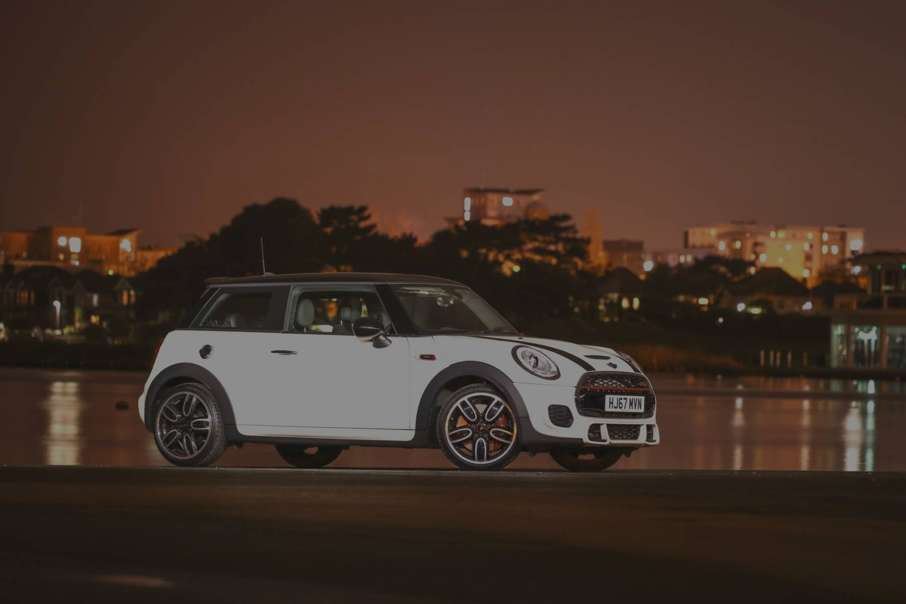 mini cooper night