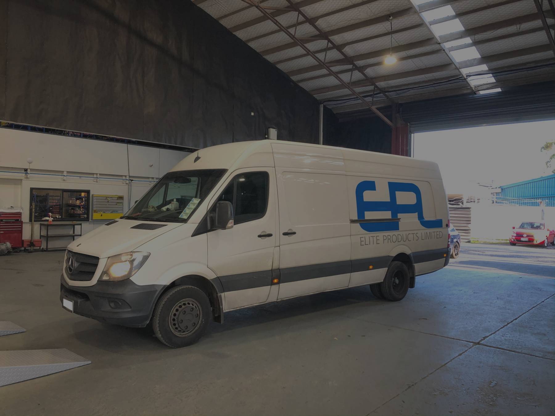 Mercedes Van commercial