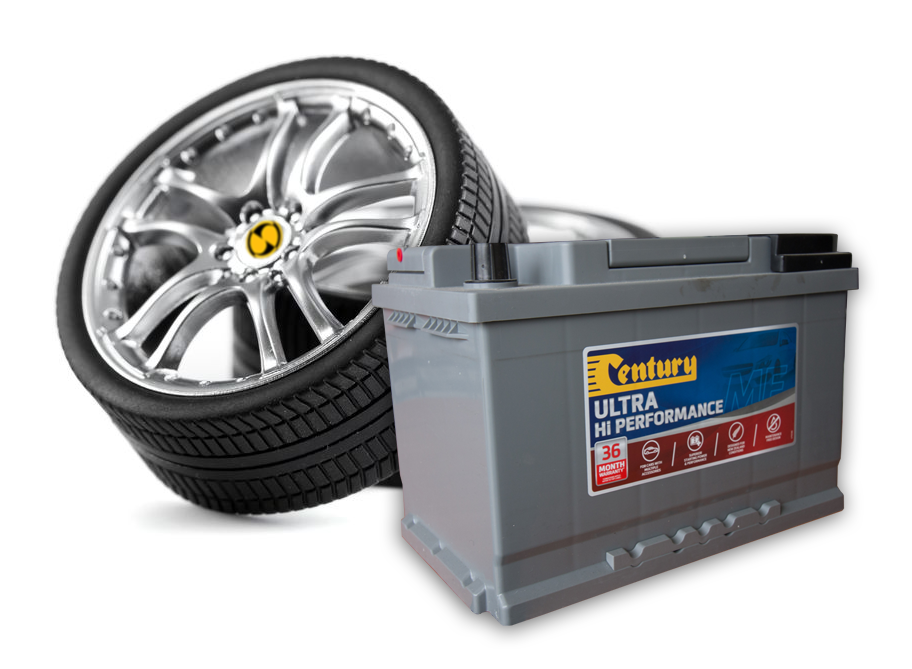 Car Tyres and Battery
