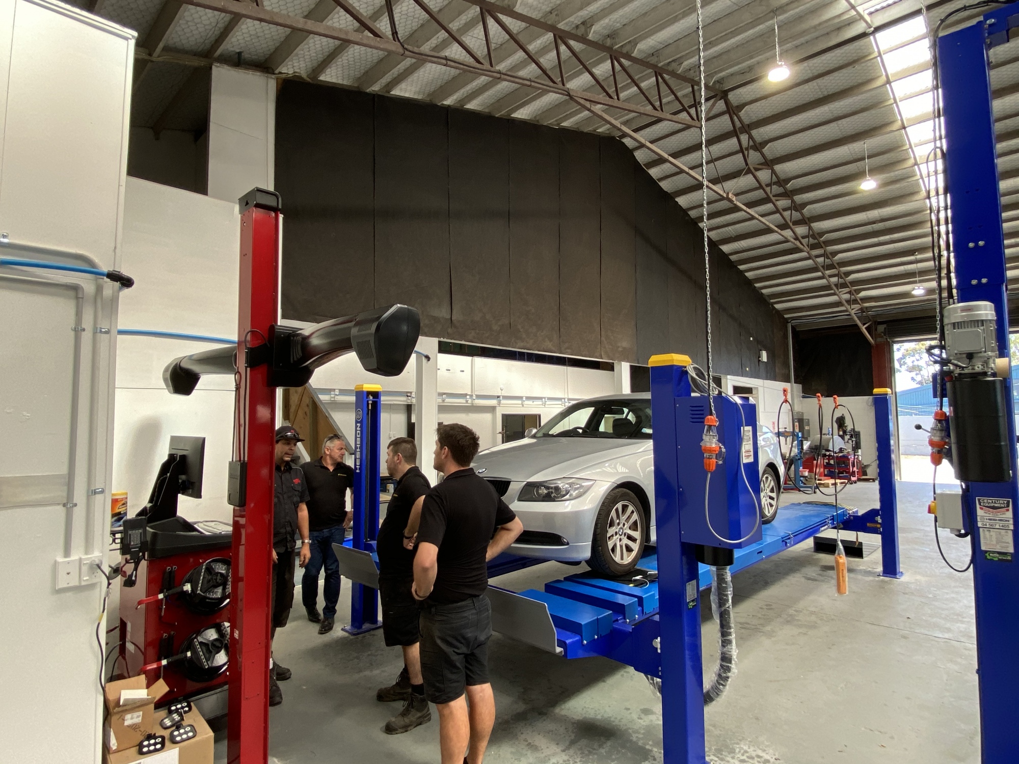 bmw wheel alignment machine