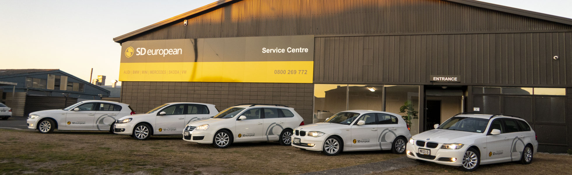 service centre out front